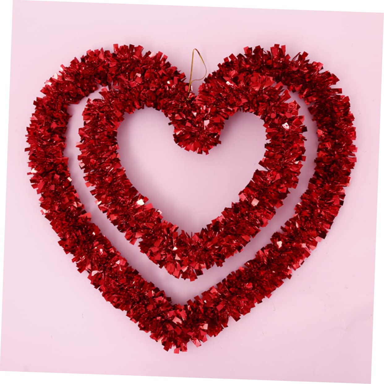 Guirlande Coeurs En Papier Rouge Et Rose : Décoration De La Saint-Valentin, 1,8 M - France