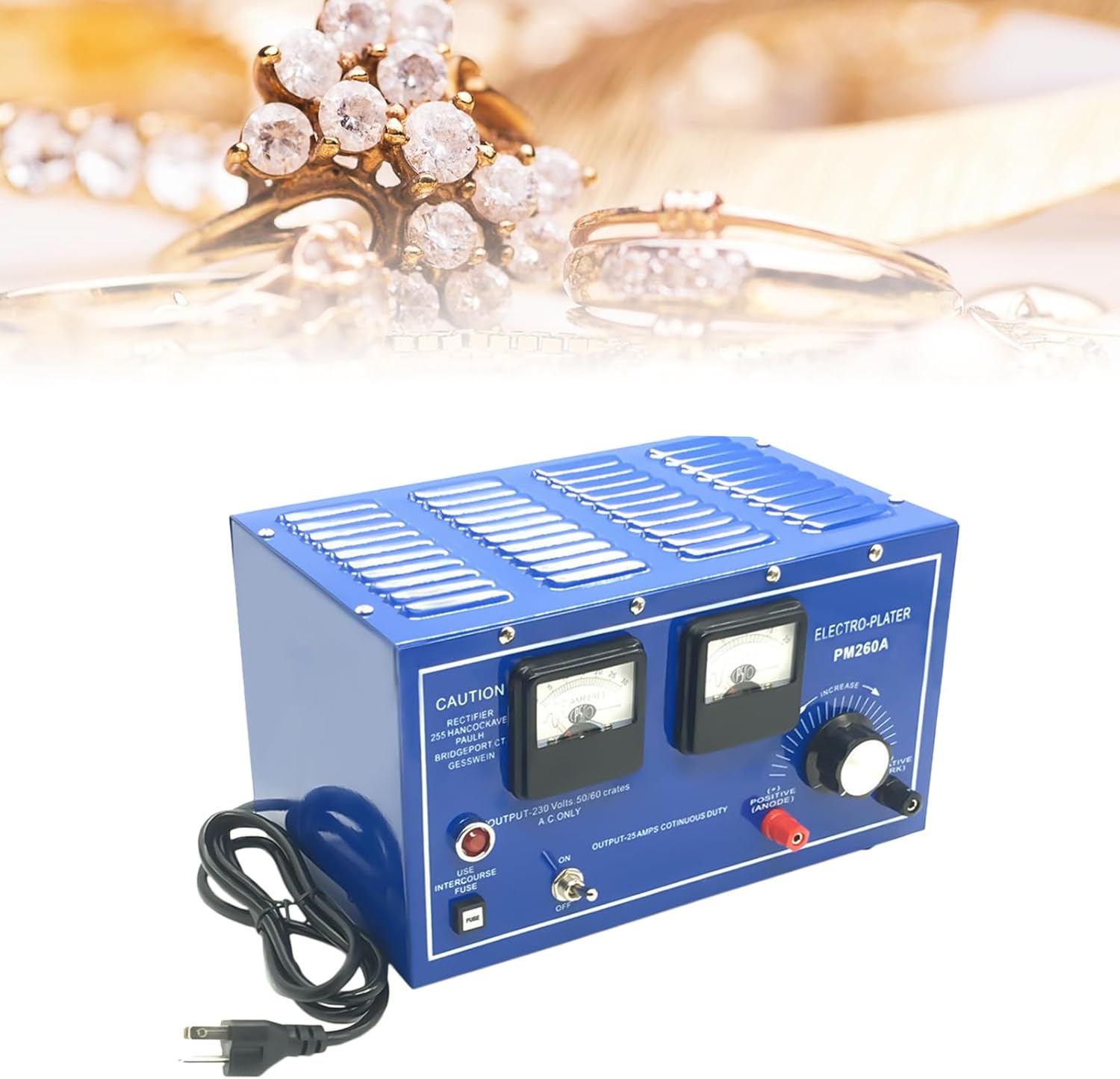 Jewelry Gold Plating Machine 30A, Jewelry Plating Rectifier