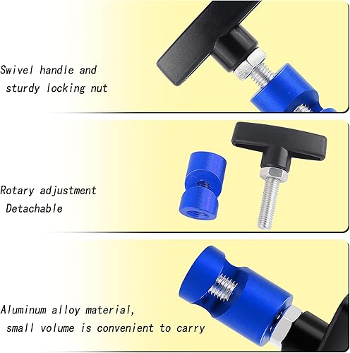 Miniatura 3 de 2 herramientas de coche para elevar el capó, para campamentos, bujías M14, calibrador de bujías y soporte para capó de automóvil, abrazadera de