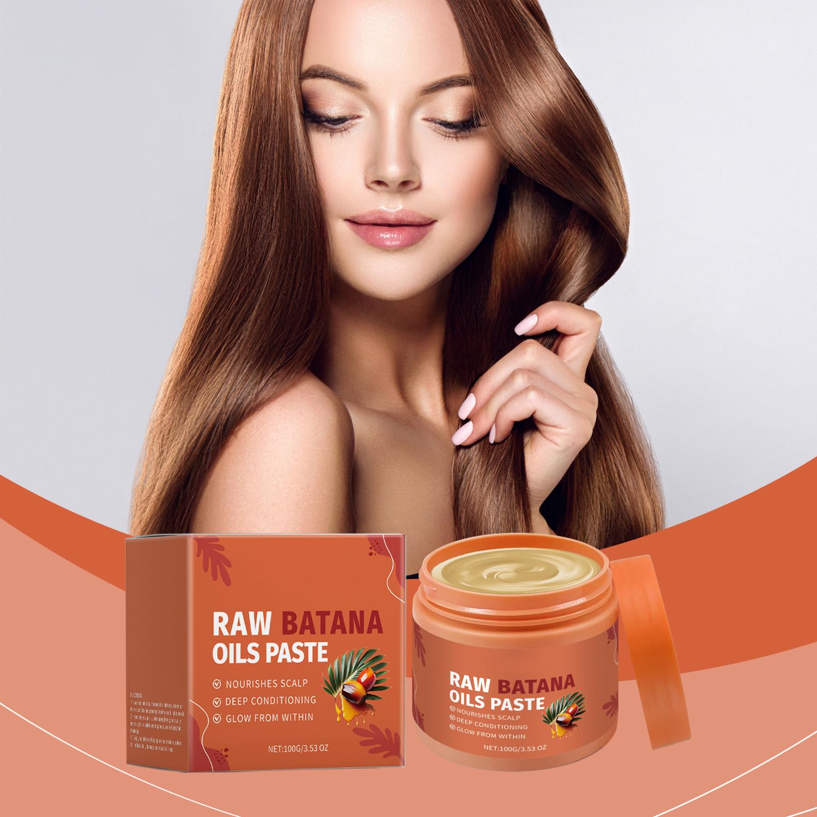 Batana Oil Paste, Raw Batana Oil Paste for Hair Growth - Image 2