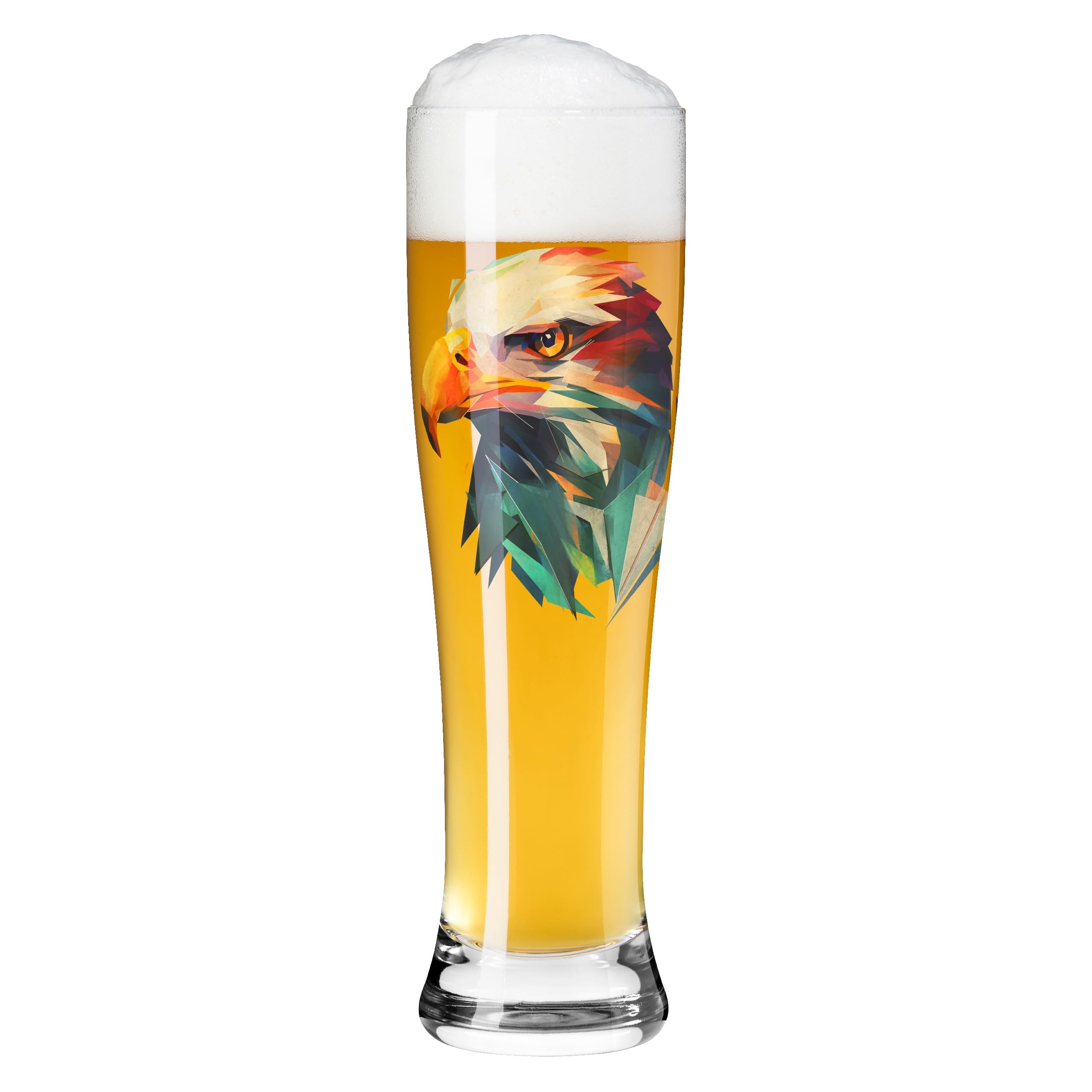 Verre à Champagne RITZENHOFF 200 Ml – Série Astro, Motif Lion Zodiacal Avec Or Véritable – Fabriqué En Allemagne