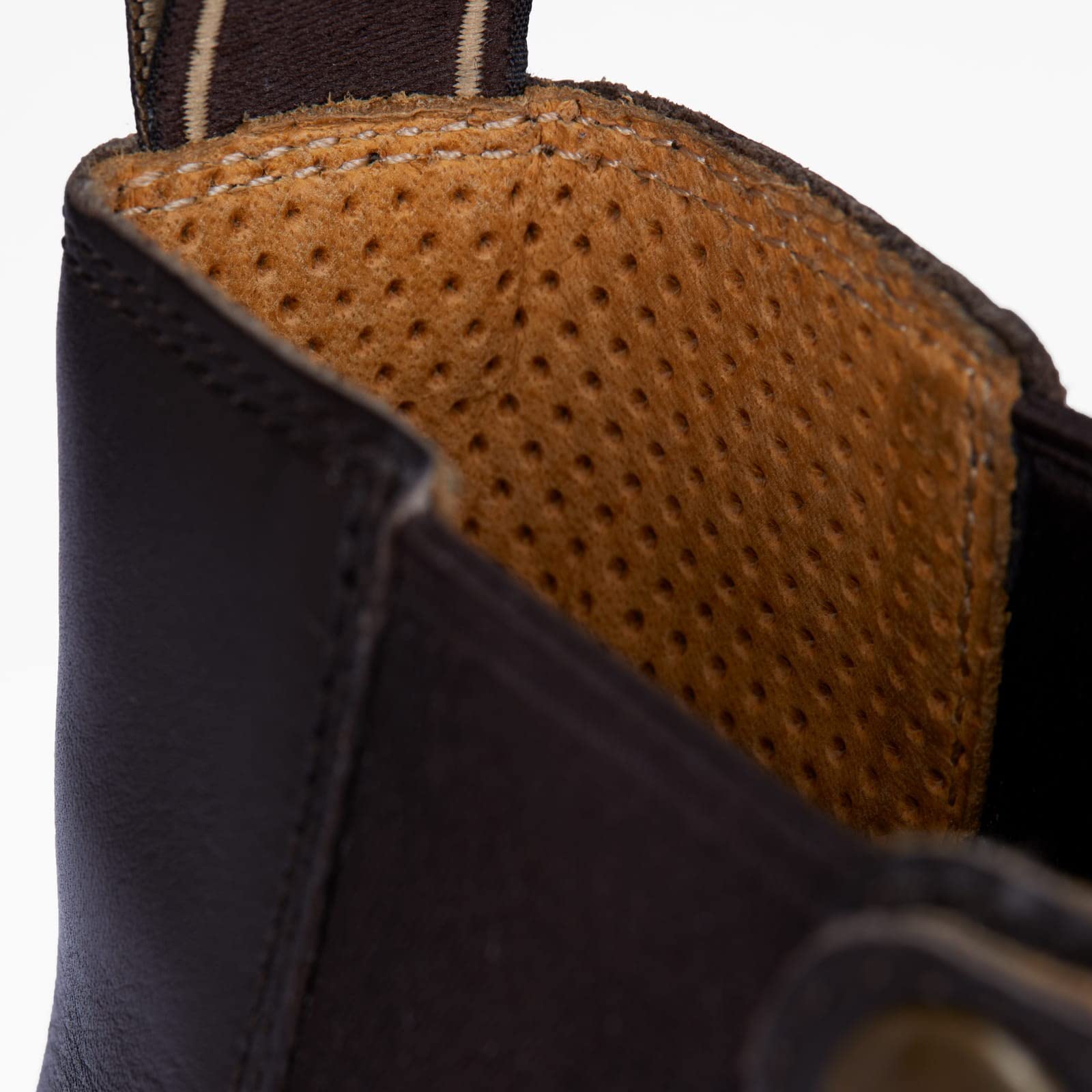 HORZE Rose Reitstiefeletten aus Leder mit Reißverschluss, Braun, 41
