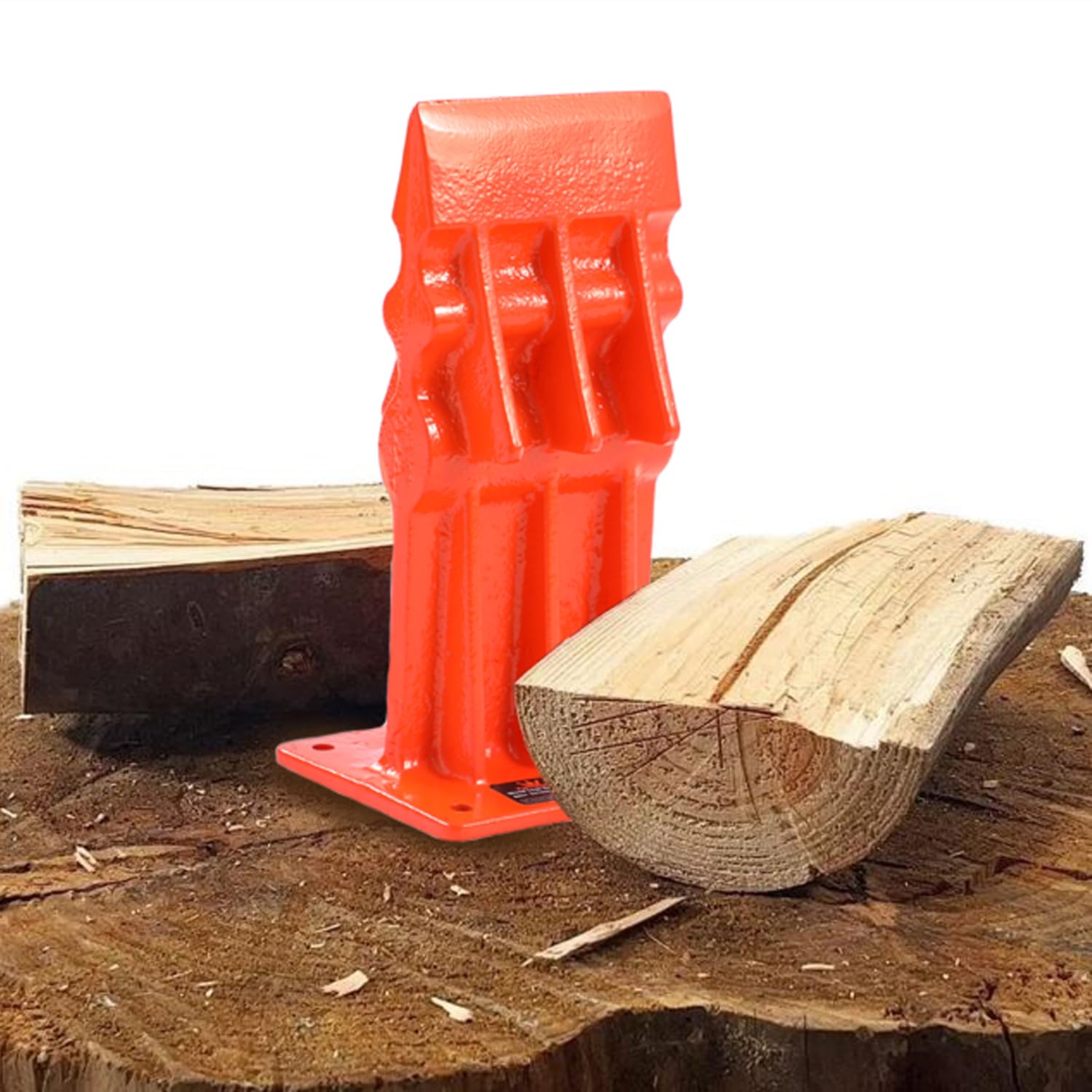 TOPWAY Wood Log Splitter 7 Inch Portable Firewood Splitter for Small to Medium Size Log Chopping Splitting Tool 331255A - Image 2
