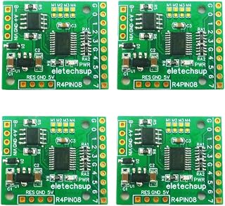 DC 5V 12V 24V 8CH 8DO RS485 Remote IO 2.54mm Pin Core Board Modbus Rtu Master-Slave Digital Collection Module (4 x 8DO Only Board)