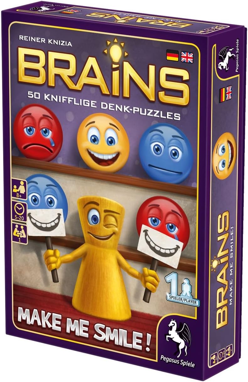 Pegasus Spiele 18132G Brains Make Me Smile! Board Game