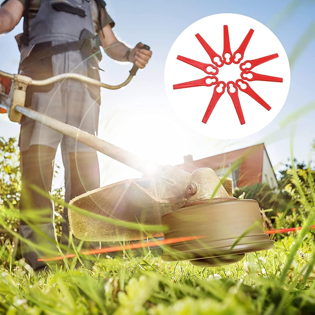 アイリスオーヤマ グラストリマー用 替ブレード 10枚入 24箱セット