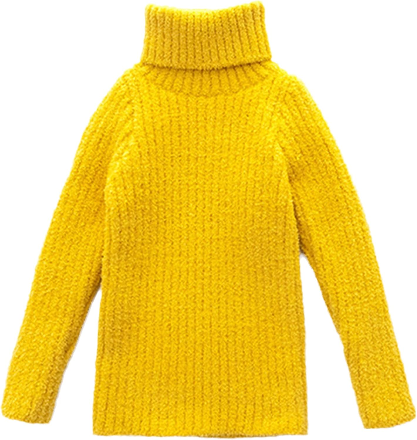 Solid Color Girl Sweaters Winter Girl Sweaters Toddler Knitting Pullovers Top Korean Style Cardigans Warm Kids