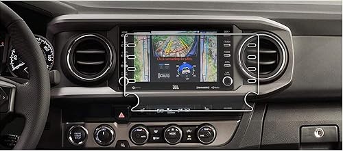 ZFM Protector de pantalla de vidrio templado compatible con Toyota Tacoma 2023-2021, dureza 9H, alta definición, protección para Toyota 8 pulgadas