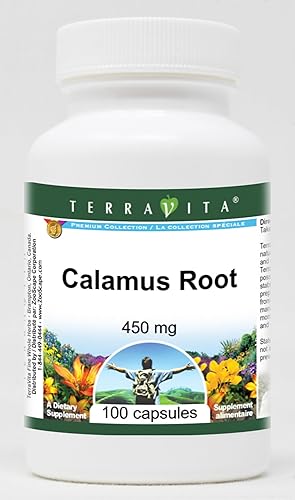 Raíz de Calamus - 450 mg (100 Cápsulas, ZIN 510986)