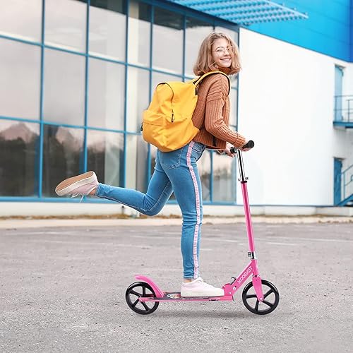 Miniatura 7 de TENBOOM Patinete para mayores de 6 años, niños, adolescentes y adultos. Carga máxima de 220 libras. Ruedas grandes de 8 pulgadas para niños,