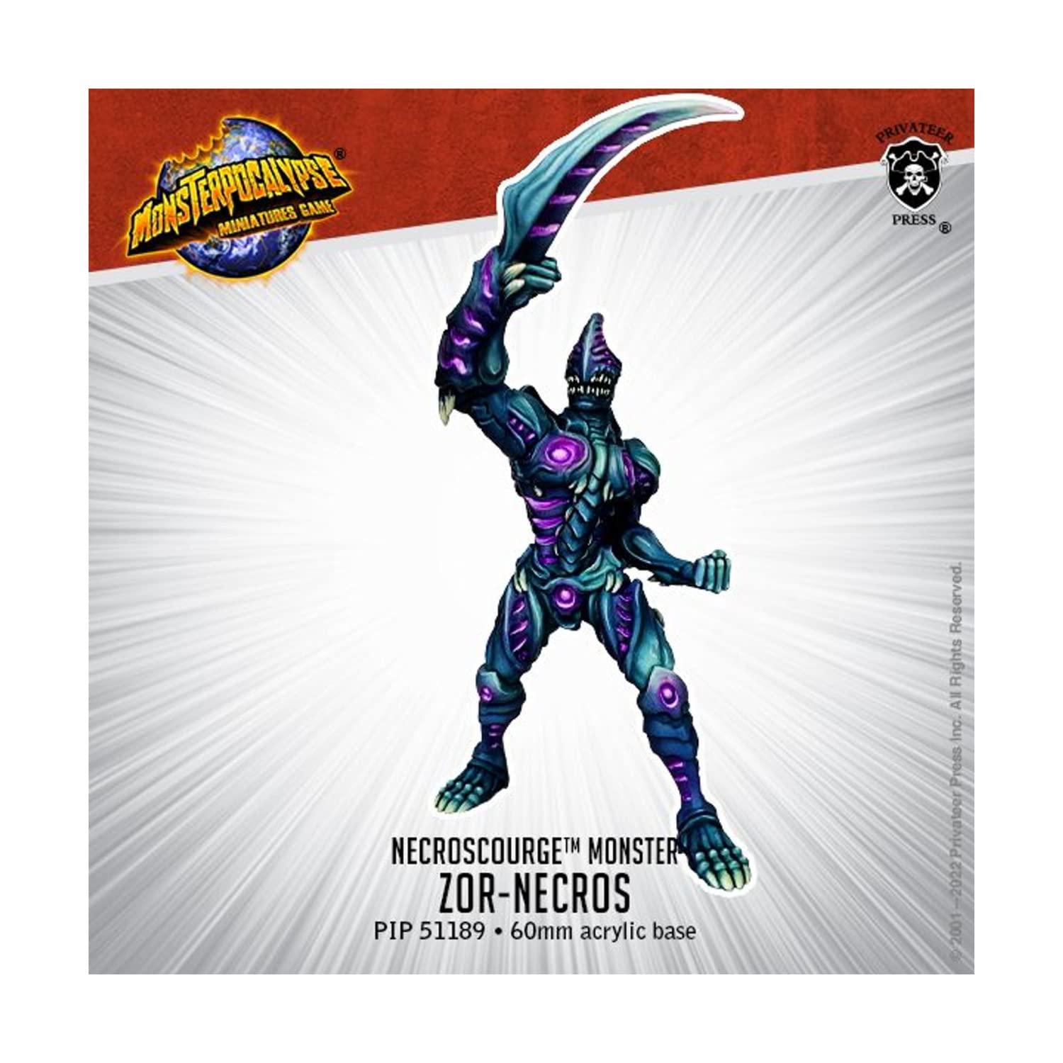 Amazon.com: Privateer Press Monsterpocalypse: Necroscourge Monster