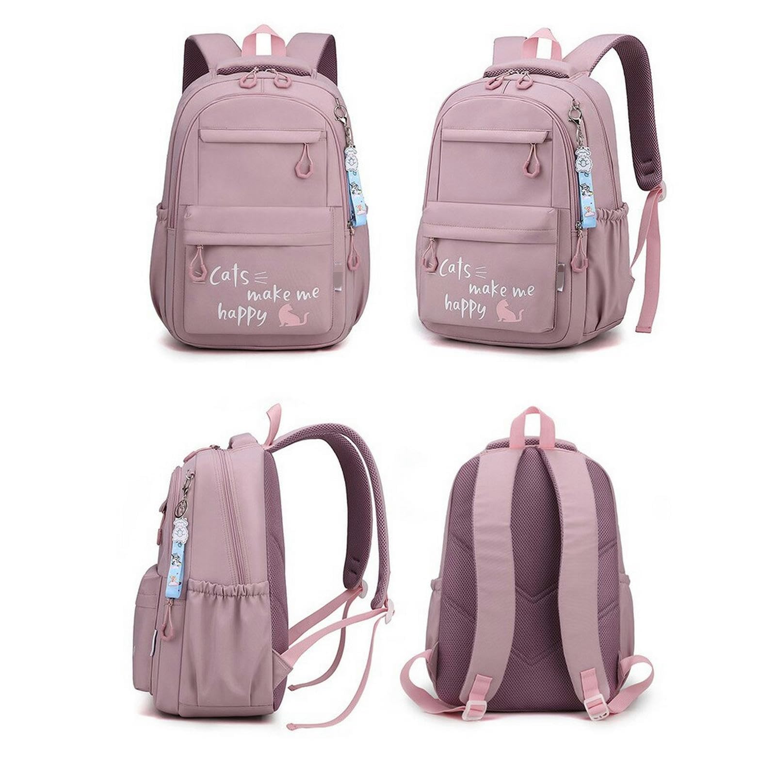 NOGRAX Cartable Sac À École De Fille Sac À Dos Adolescent Adolescents Sacs À École D'École Primaire Sac À Dos