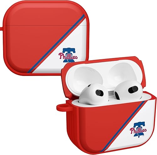 Game Time Philadelphia Phillies Champion Series HDX - Funda compatible con Apple AirPods Gen 3