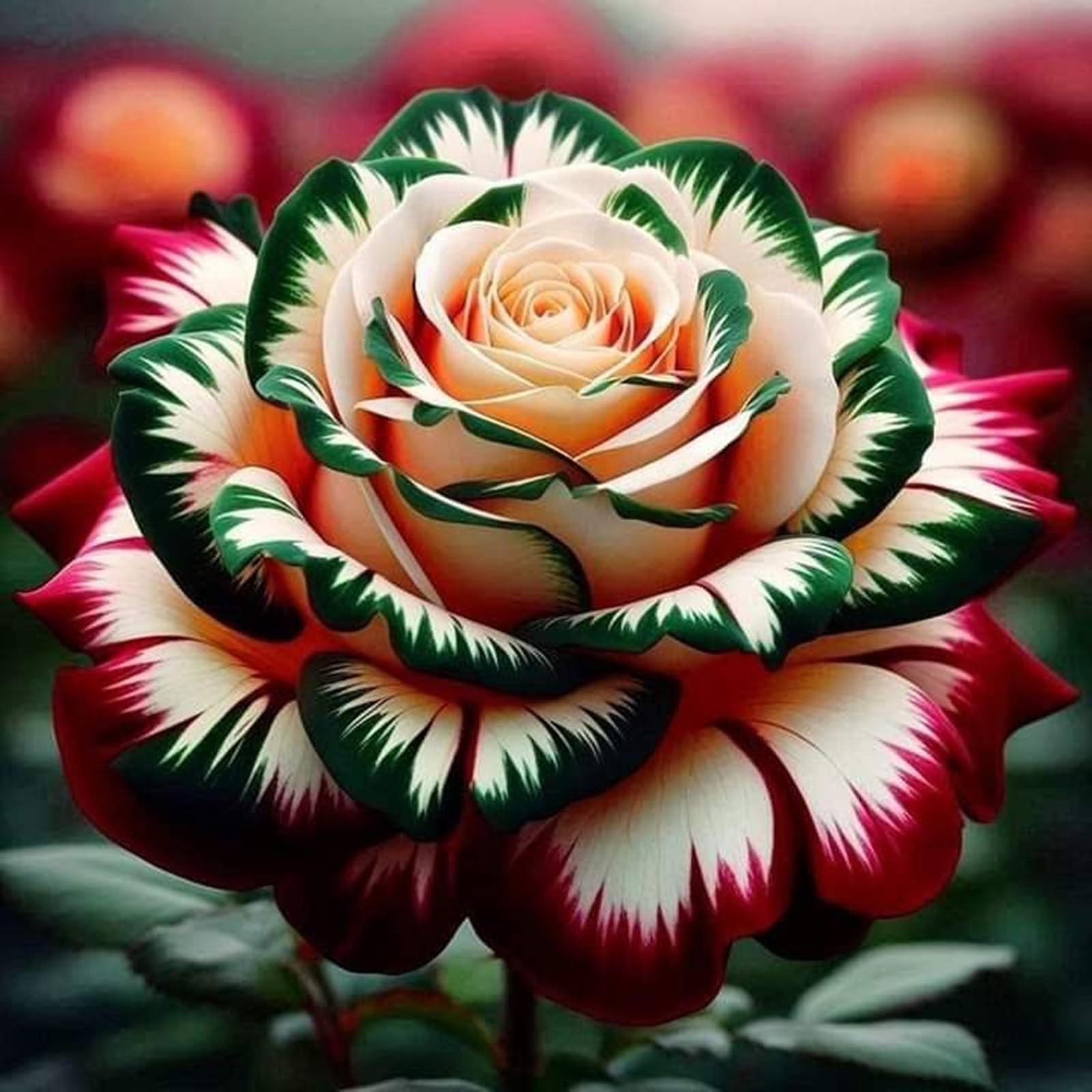 Rare Rose Bulbs Perennial UK, Fragrant Flowers, Rare and Beautiful Rose Rhizome in Bulk,Planting for Stunning Garden Displays-2 Rhizome-J