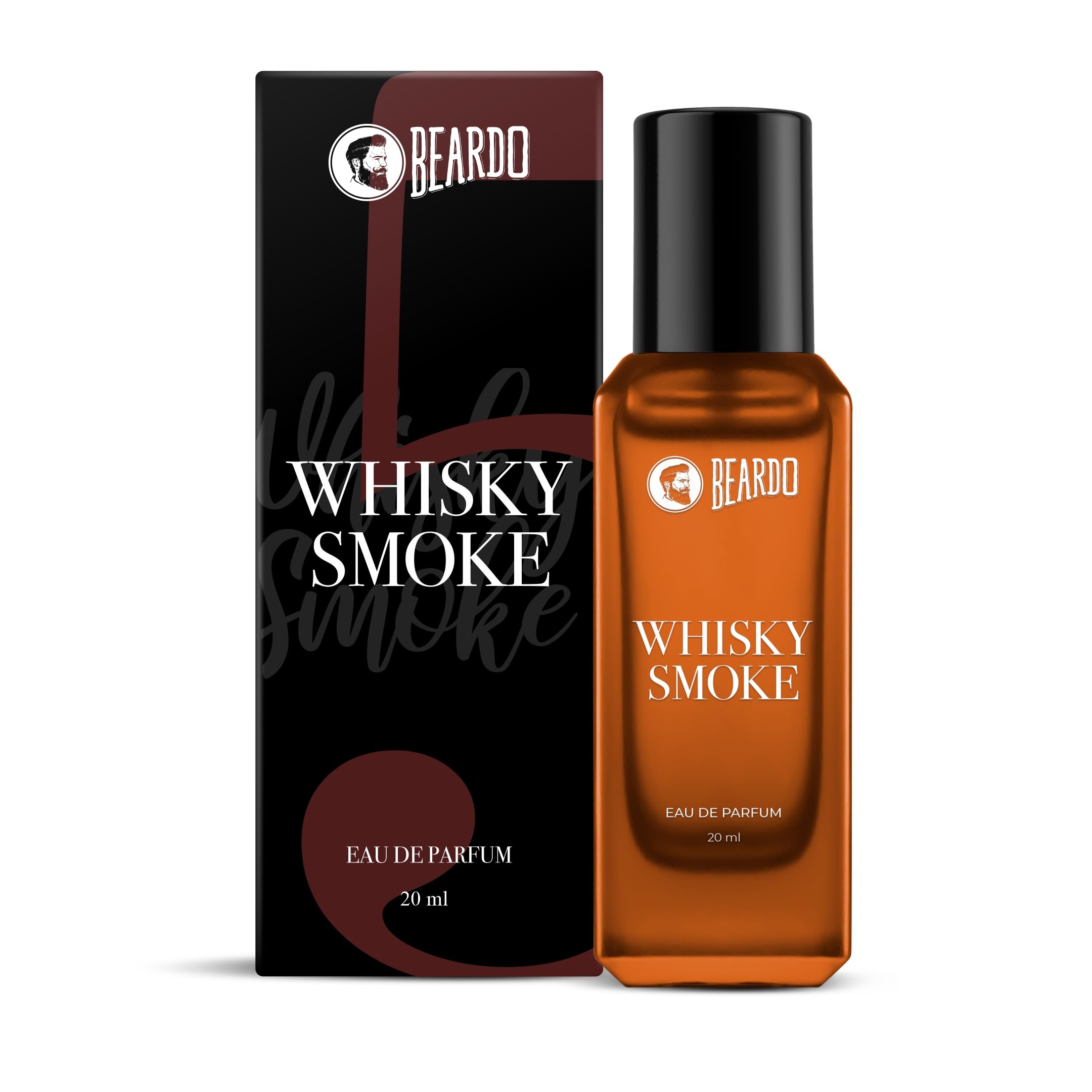 Beardo Whisky Smoke Perfume for Men, 20ml | Valentine's Day Premium Giftset for Boyfriend, Husband | Spicy, Woody - Oudh Scent Eau De Parfum | Long Lasting | Gift for husband | Gift for boyfriend | Gift for Men