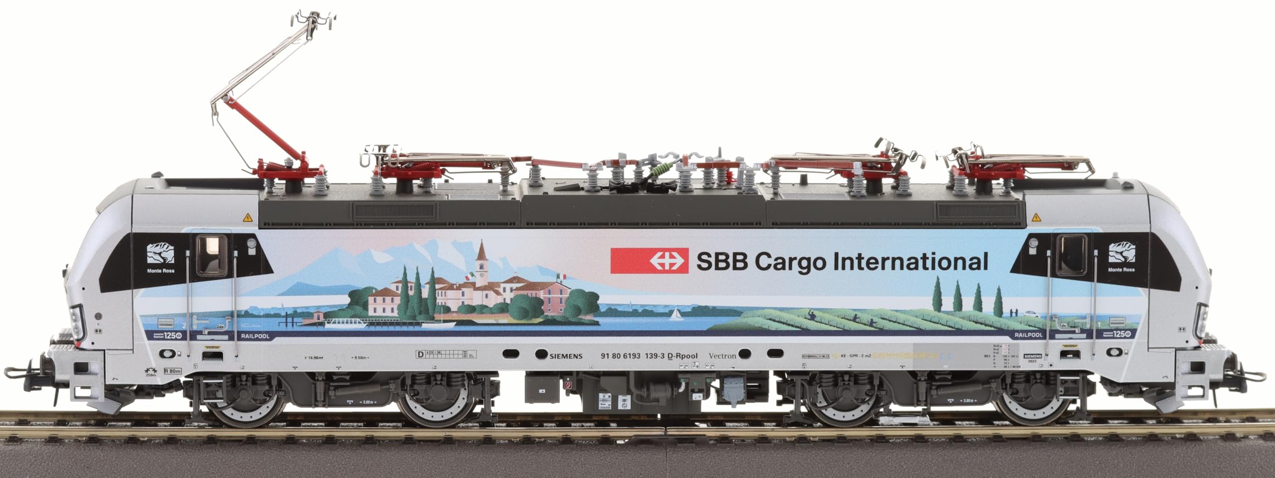 Roco 7510108 H0 E-Lok 193 139-3 'Italianpiercer', SBB-Cargo, Ep. VI, DC Sound