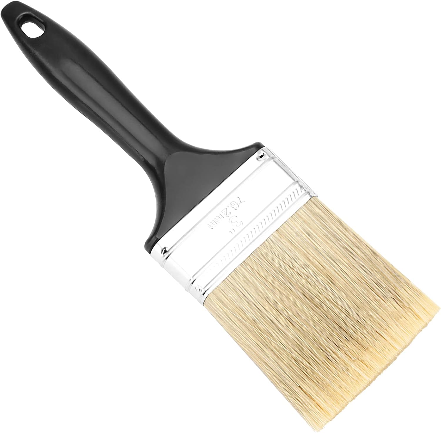SOUJAP 14 PCS 3 Inch Paint Brushes, Plastic Handle Paint Brushes Bulk, Multi Purpose Paint Brushes for Acrylic Painting, Wall Trimming, Furniture Varnishing