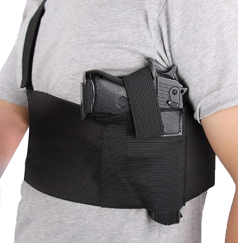 Miniatura 7 de Kcctoo Funda de hombro de ocultación profunda elástica táctica para axilas para hombres y mujeres