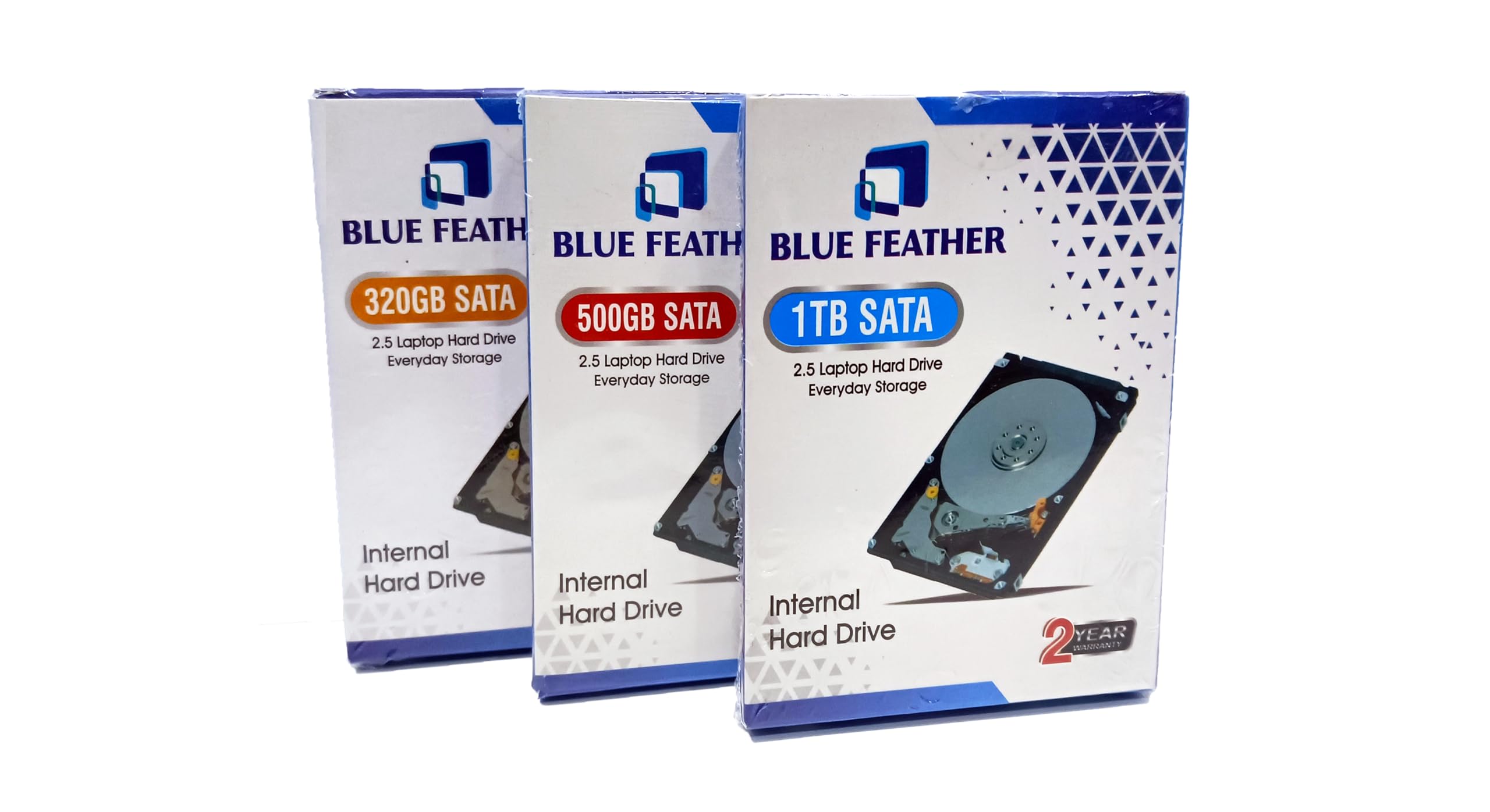 Blue Feather 1TB SATA 2.5 inch Internal Laptop Hard Disk Drive HDD (BFLT01S) - High Performance Hard Disk with 2 Years Warranty (B09FZC4YGF) Amazon Price History, Amazon Price Tracker