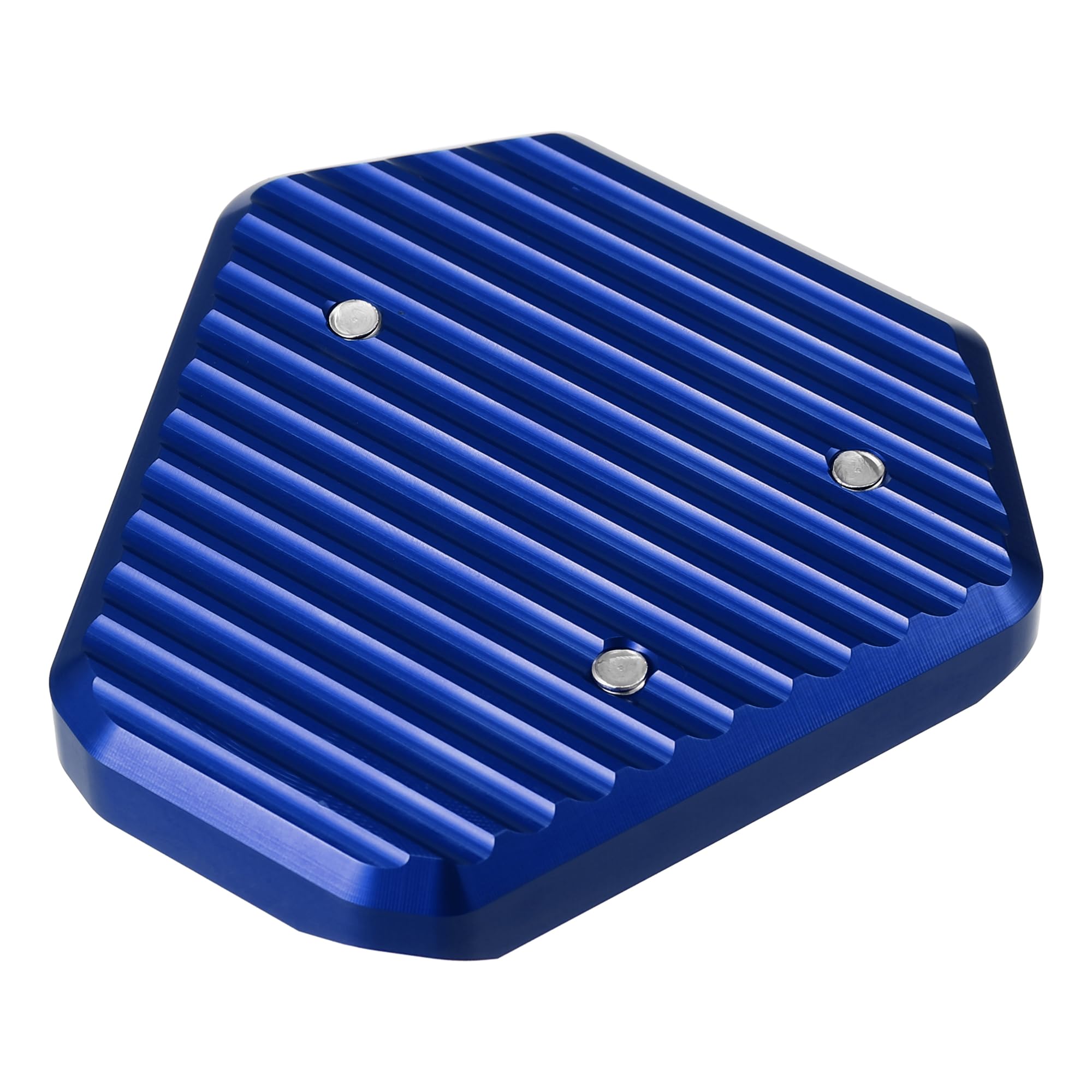 QUARKZMAN 1 Satz Motorrad Ständer Polster Für Suzuki GSX8S 22-23 | Schwarz, Blau, Aluminiumlegierung, 7,7X7,5X1,2 Cm, Verbesserte Stabilität, Einfache Montage, Inklusive Schraubenschlüssel