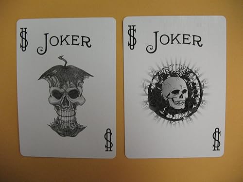 Miniatura 3 de Black Trace - Naipes nucleares con diseño de manzana mala