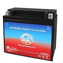 AJC Battery Compatible with Harley-Davidson Dyna Super Glide Custom FXDC 1584CC Motorcycle Battery 2007-2014