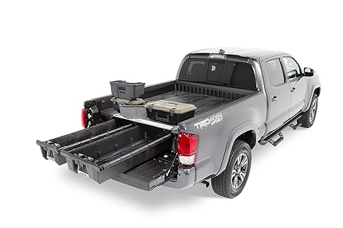 DECKED El sistema de almacenamiento de caja de camión Toyota incluye accesorios del sistema