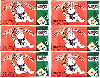 Gosu Toys Botan Rice Candy (6 Pack) with 2 Gosutoys Stickers