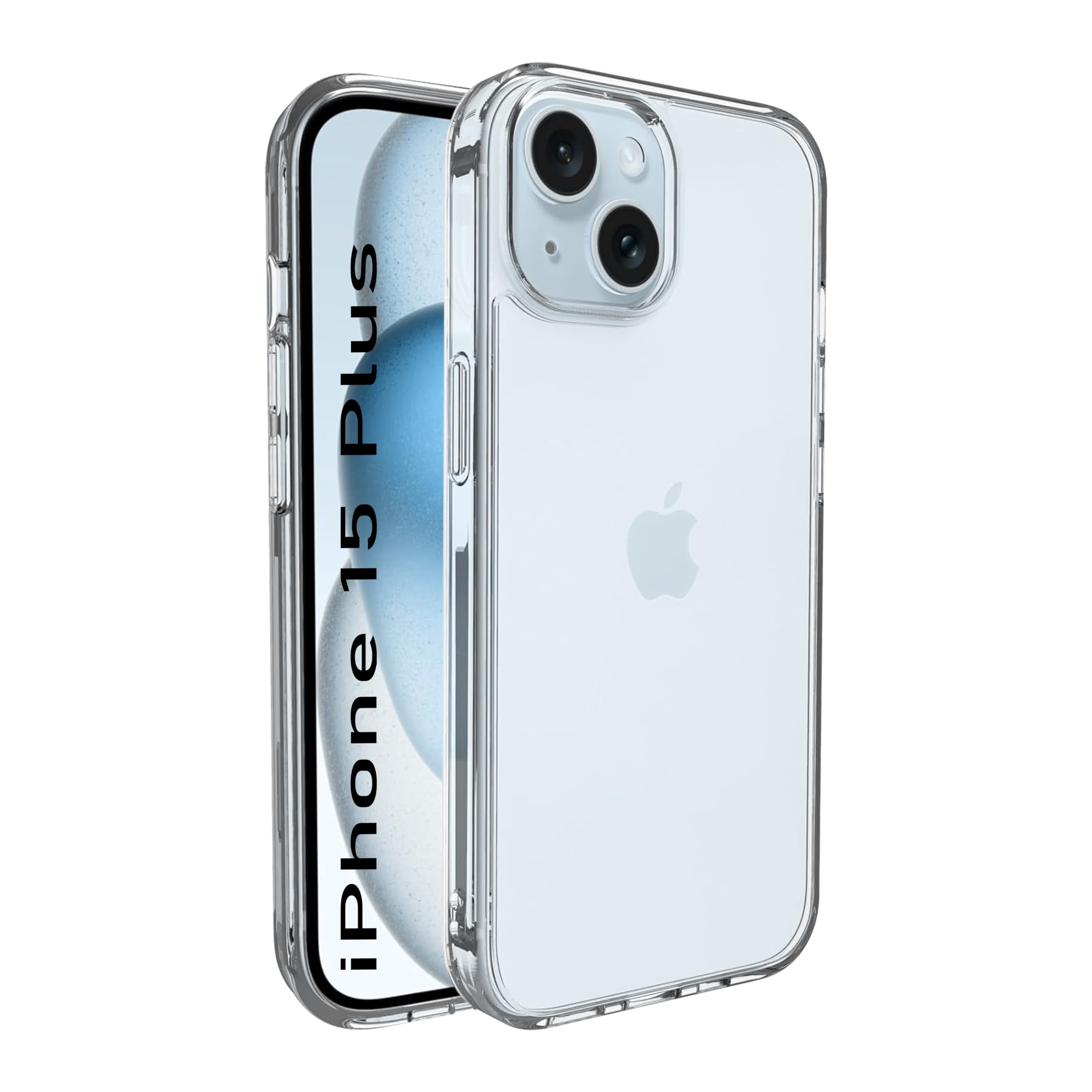CEDO iPhone 15 Plus (6.7 Inch) Clear Case | Soft Flexible Slim-Fit | Full Body 360 Protection Shock Proof TPU Back Cover (Transparent) (B0CTF921FC) Amazon Price History, Amazon Price Tracker