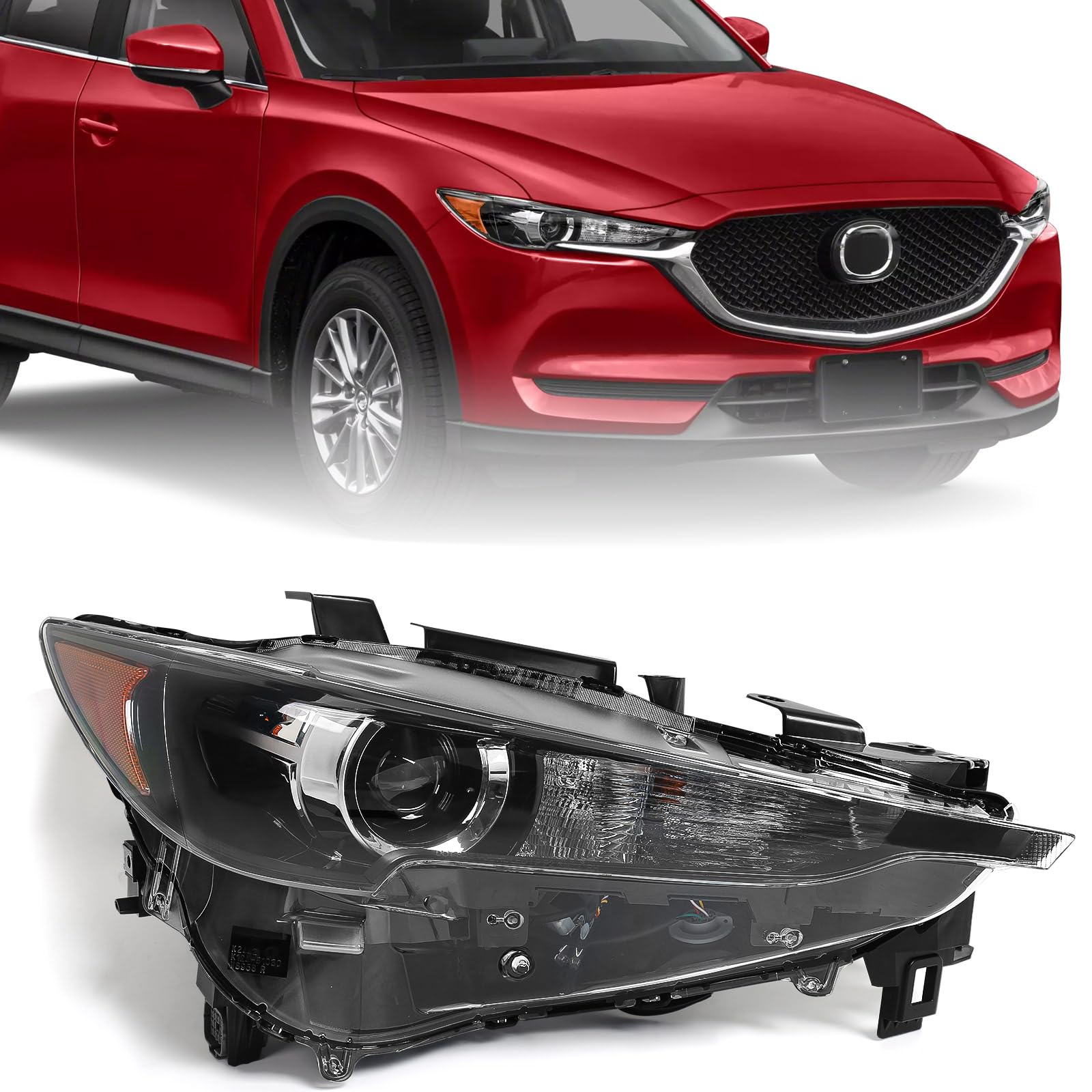 Amazon.com: Huray LED Headlight Assembly for Mazda CX-5 CX5 2017