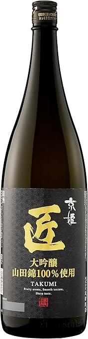 Amazon Co Jp 京姫酒造 山田錦 大吟醸 匠 瓶 日本酒 京都府 1800ml 食品 飲料 お酒