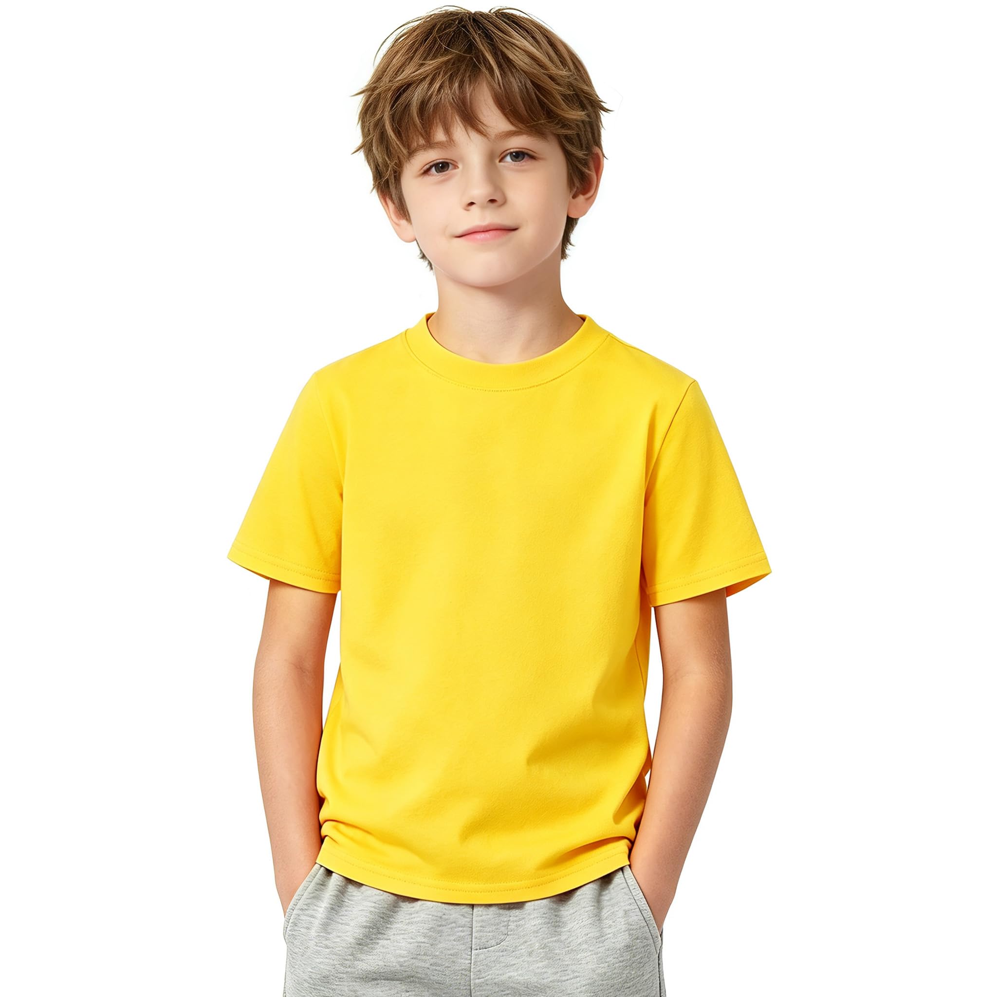 Magic Park 6M-14Y Toddler Cotton T-Shirt Kid Short Long Sleeve Tee
