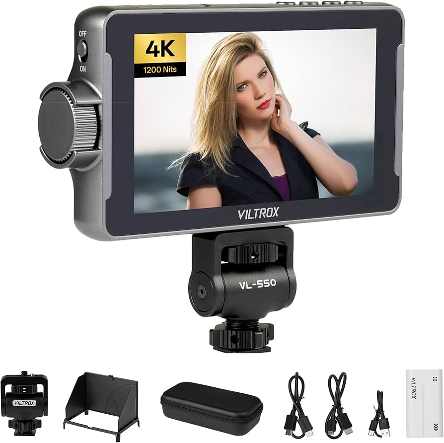 Viltrox DC-550 ビデオ モニター Smallrig シュー付き Amazon.com : VILTROX DC550 DSLR Camera Field Monitor - 5.5-inch