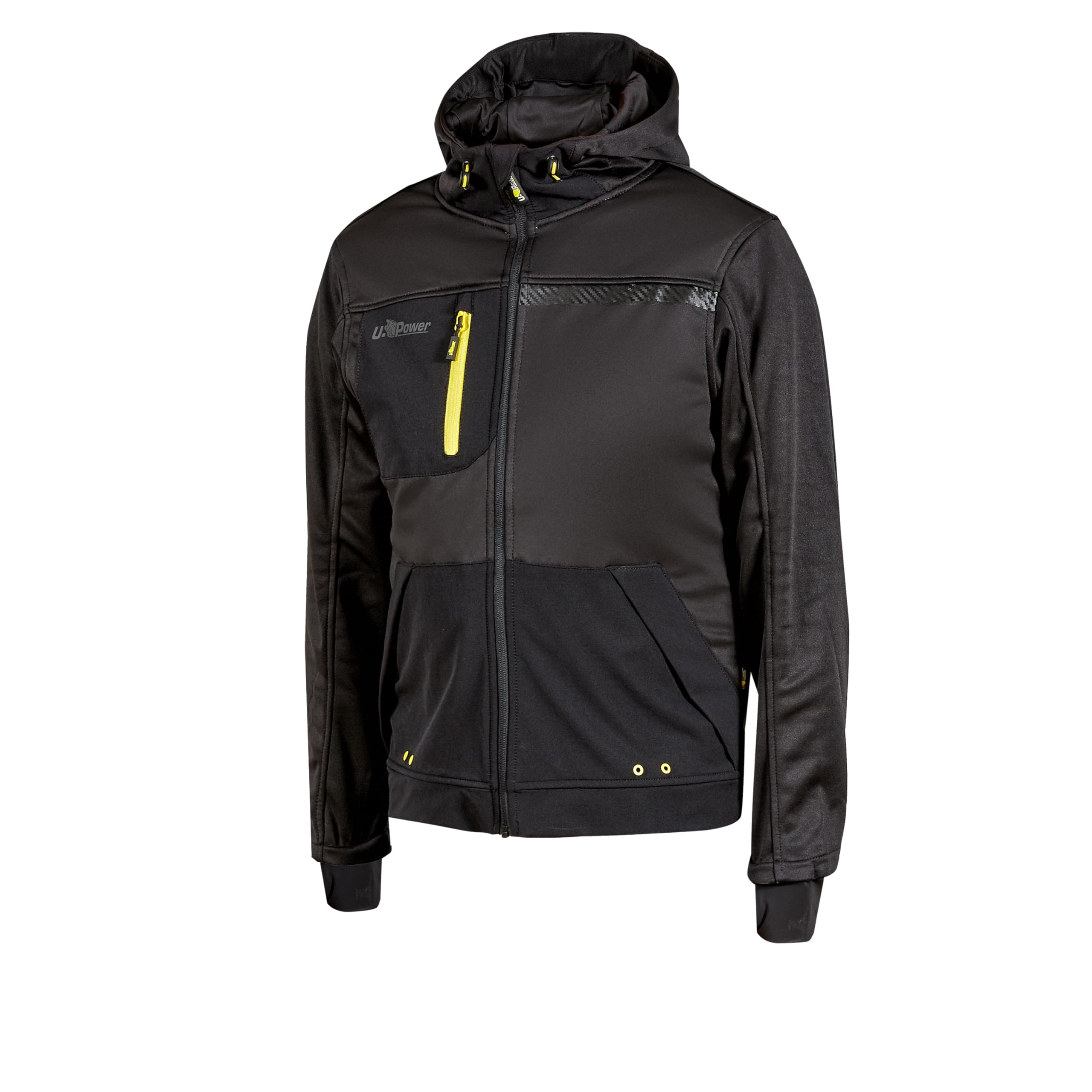 U Power Gris Asfalto Sudadera para Hombre