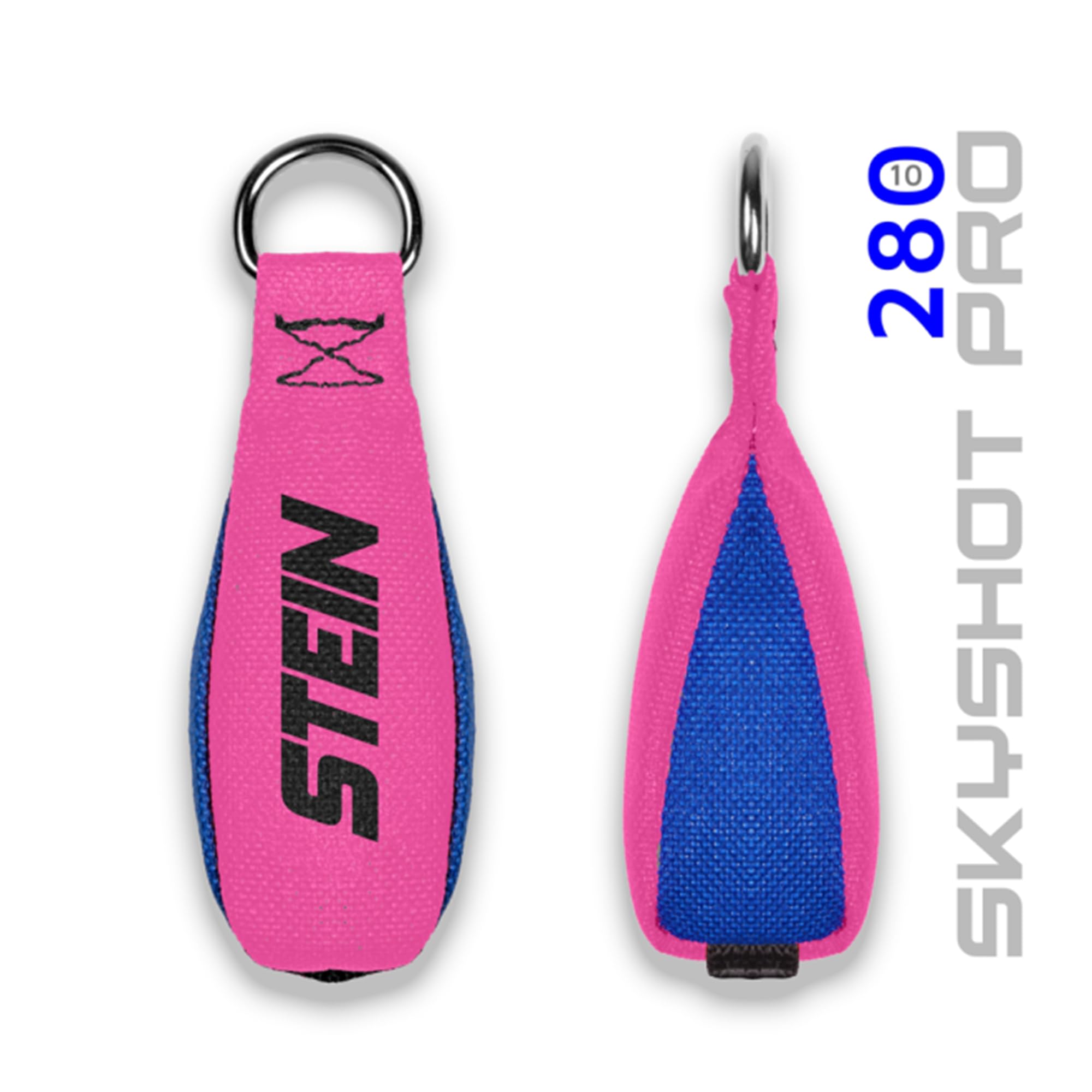 Stein Kit de línea de tiro profesional de lujo con bolsa de almacenamiento VAULT 4, línea de tiro naranja de 2,0 mm y peso de tiro de 280 g/10 oz