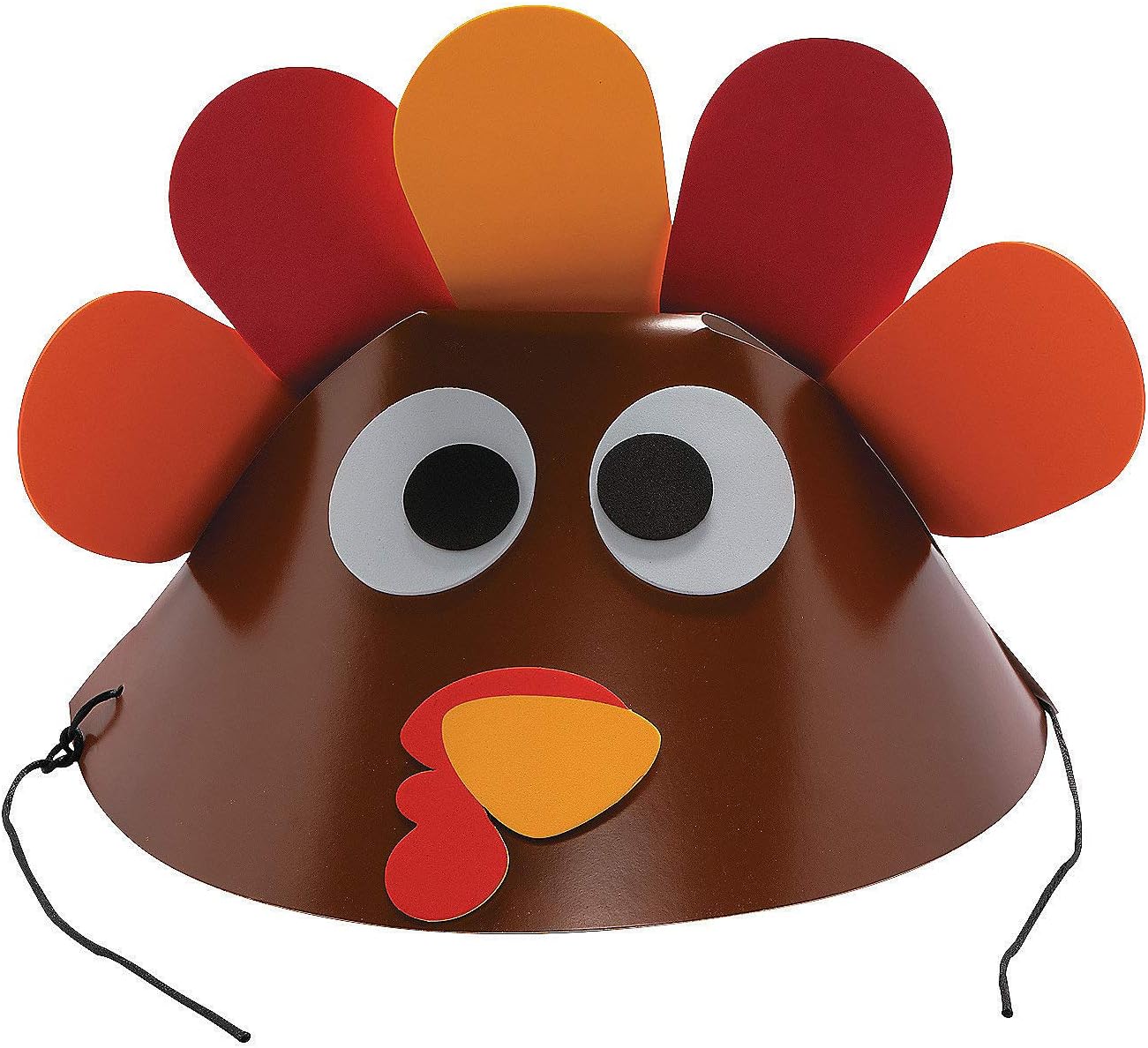 Thanksgiving Turkey Hat Craft Printable Turkey Hats Goofy Turkey