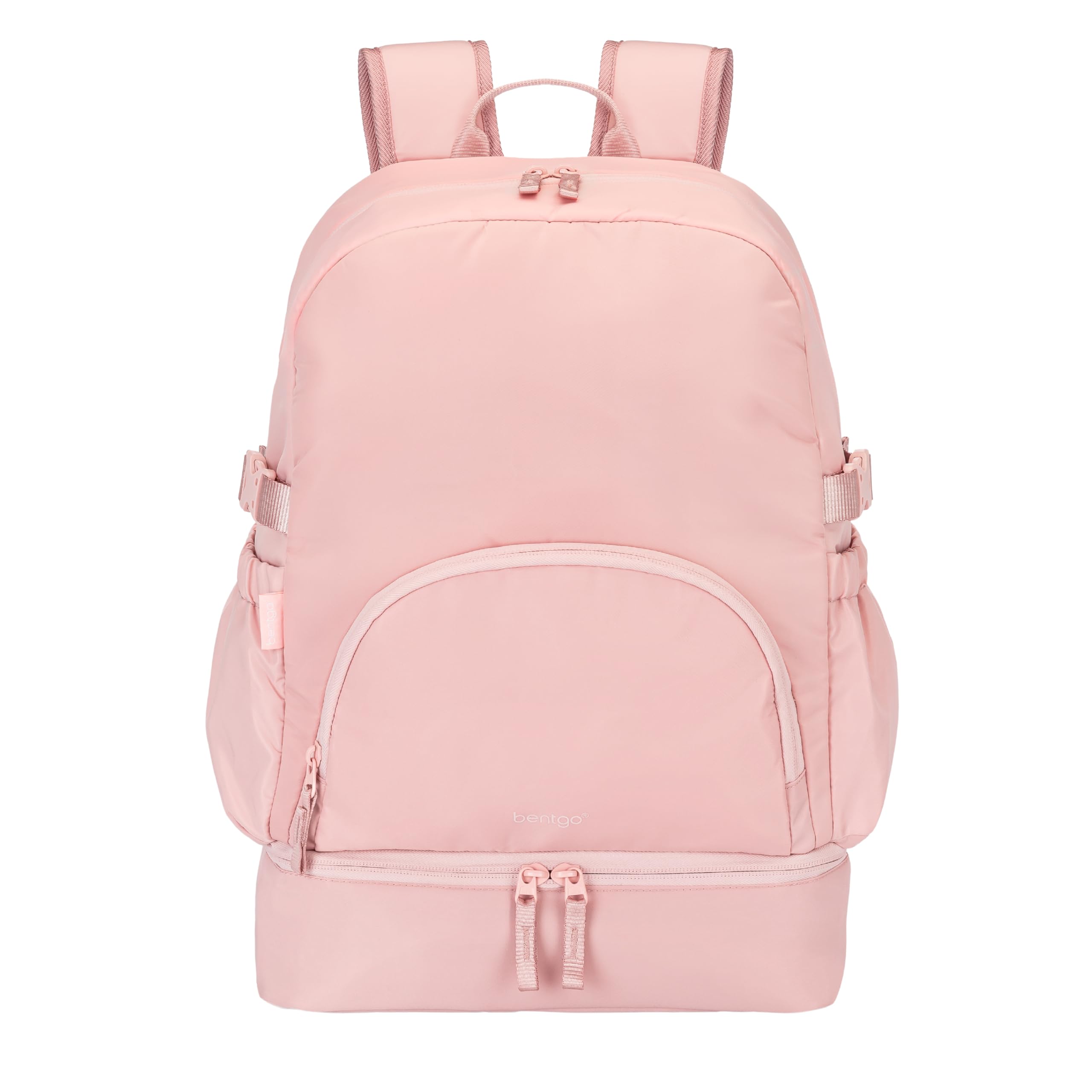 Bentgo 2-in-1 Adult Backpack & Insulated Lunch Bag – Lightweight, Water-Resistant Travel Backpack with 9 Compartments, Laptop Sleeve & Trolley Sleeve