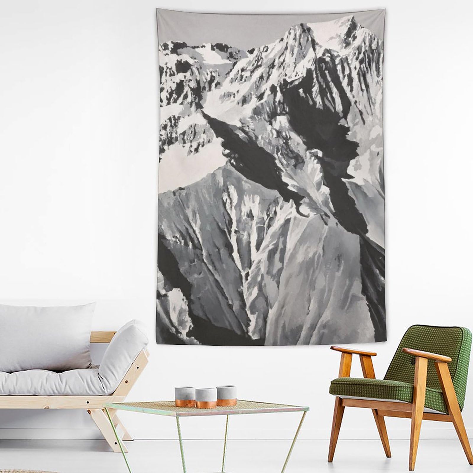 Amazon.com: Himalaya by Gerhard Richter Canvas Art Tapestry