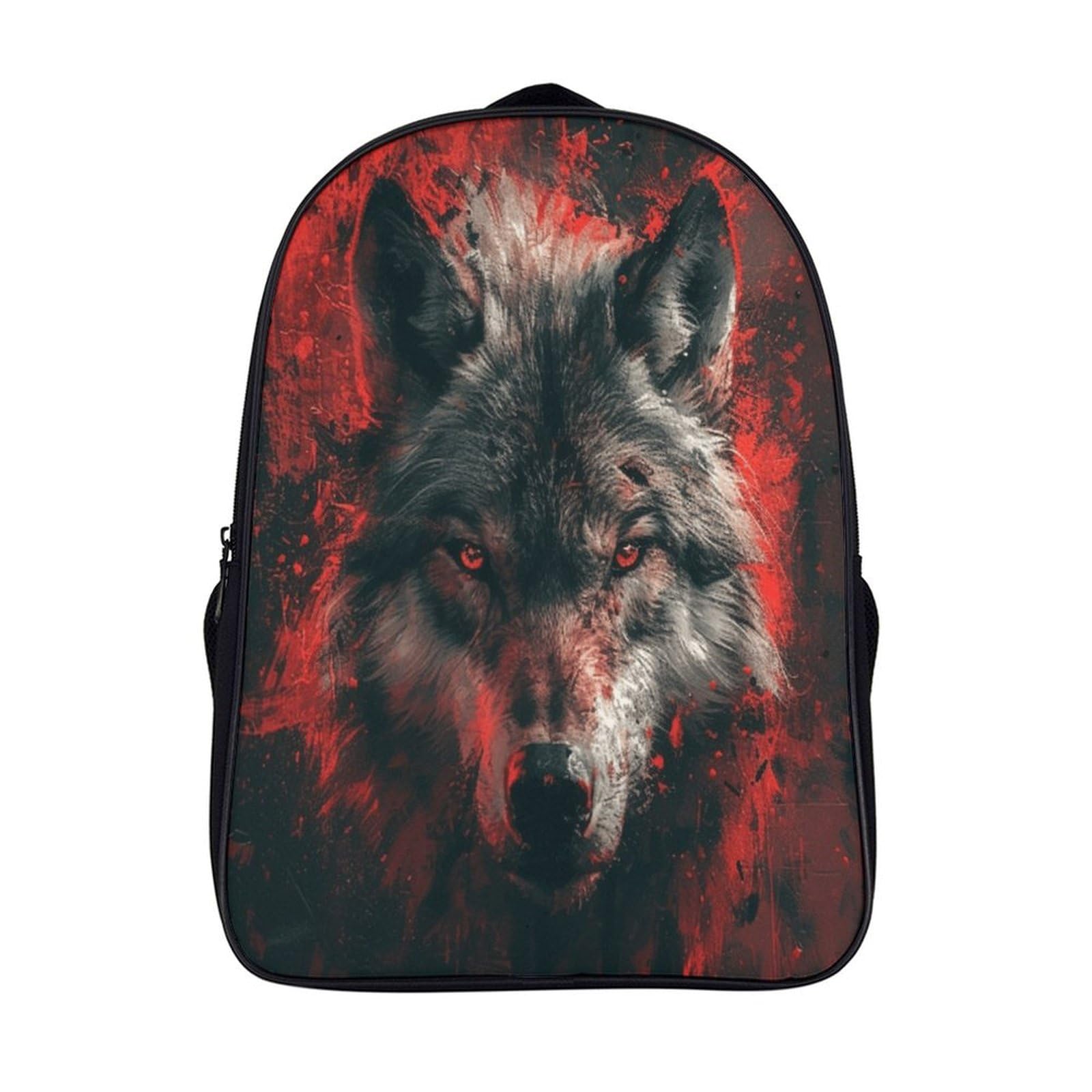 Sac à dos pour enfants Grey Wolves 3D garçon maternelle primaire - 7