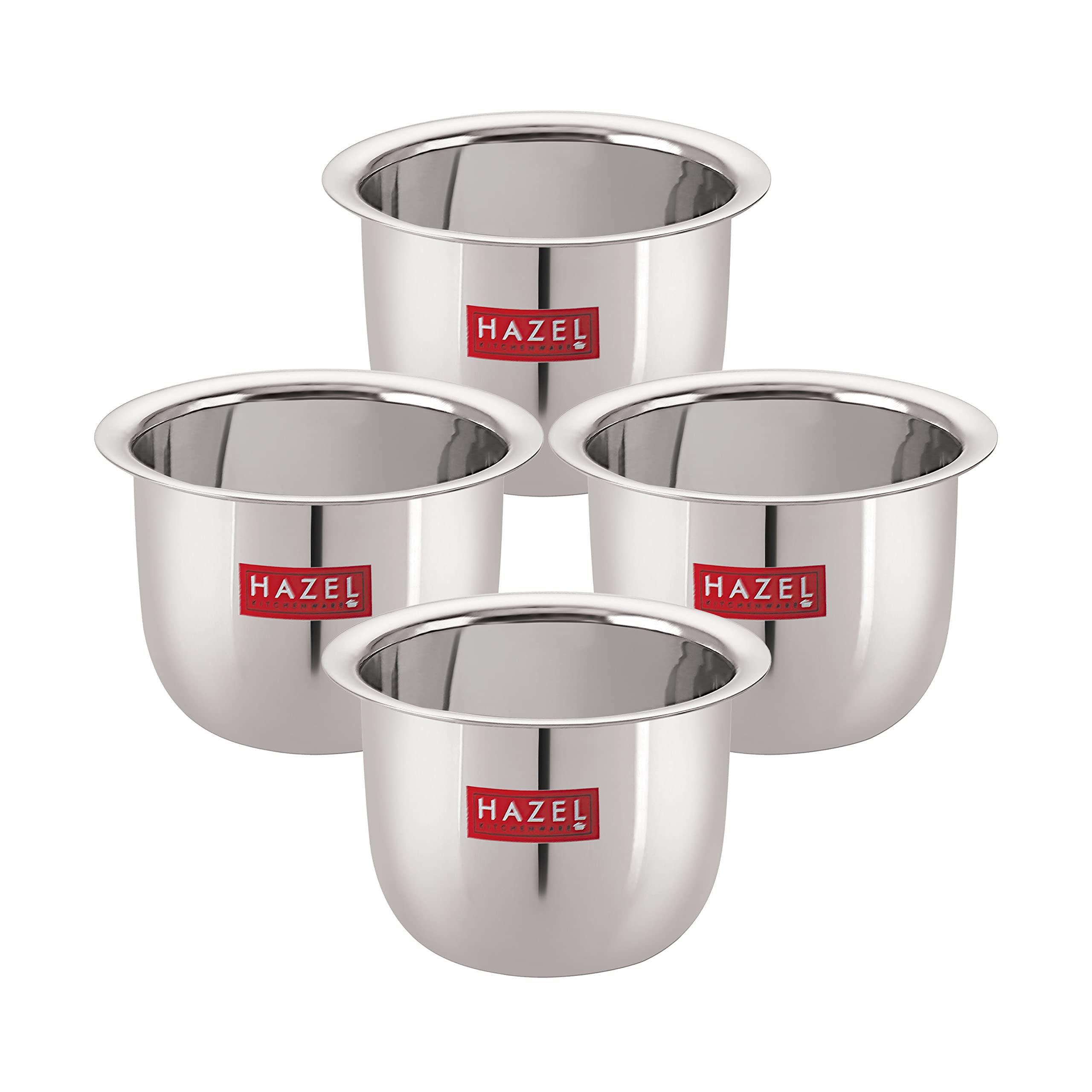 HAZEL Stainless Steel Tea Glasses - Set of 6 -13 HAZEL Stainless Steel Tea Glasses - Set of 6 -13