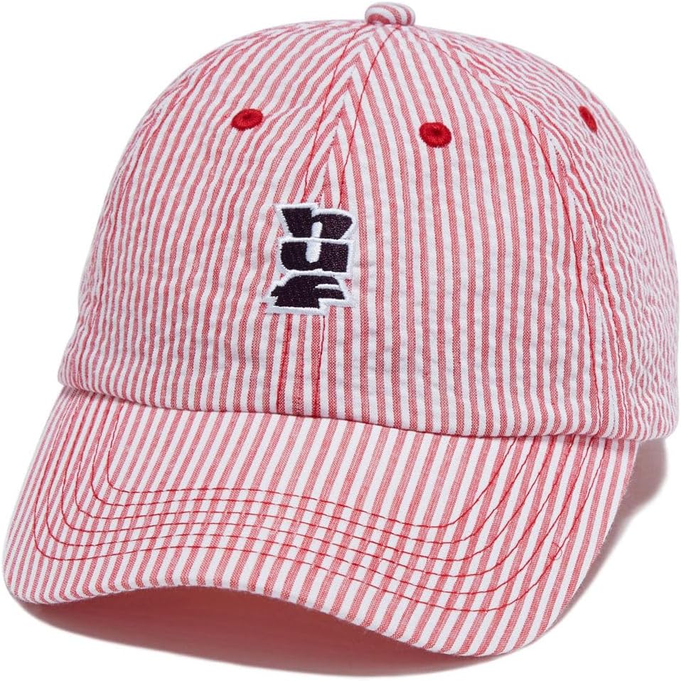HUF Seersucker Megablast 6 Panel Hat - Red