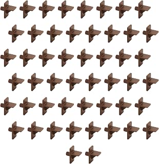 Prime-Line MP9001 Shelf Support Pegs, 1/2" x 1" x 1/4", Light Brown
