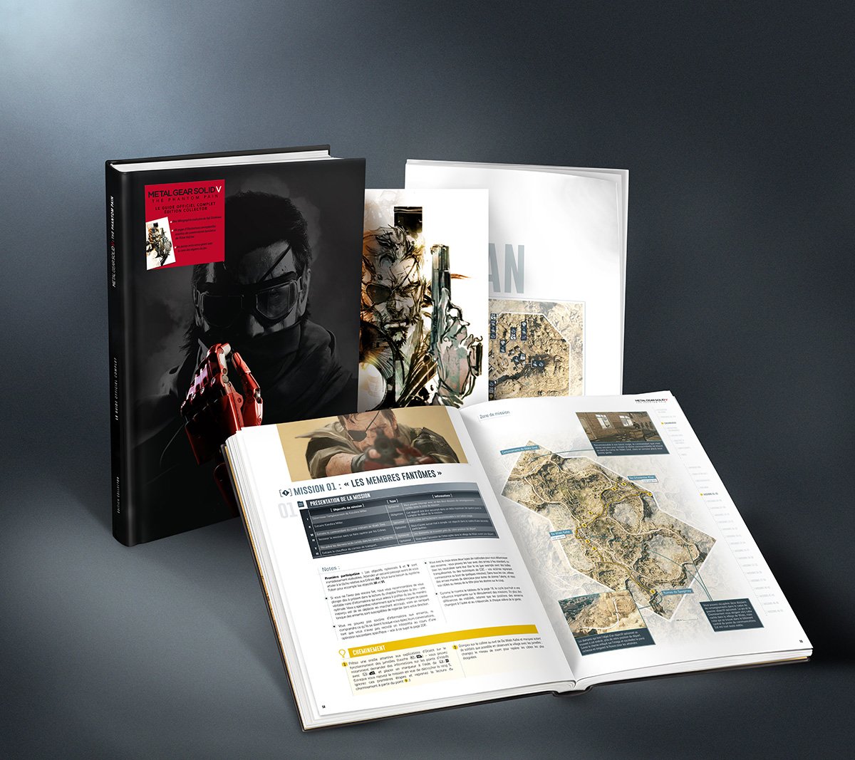 Guide Officiel Metal Gear Solid V : The Phantom Pain – Édition Collector En Français (comme Neuf)