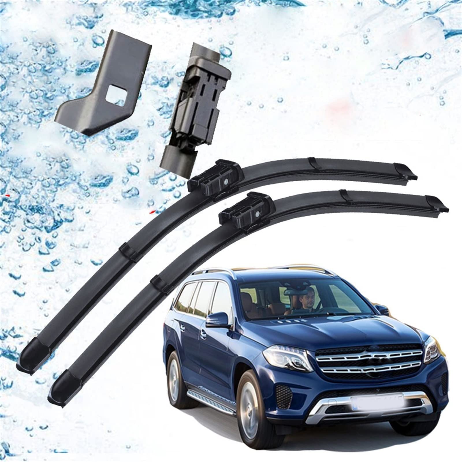 Balais d'essuie-glace avant Mercedes GL GLS X166 2013-2019