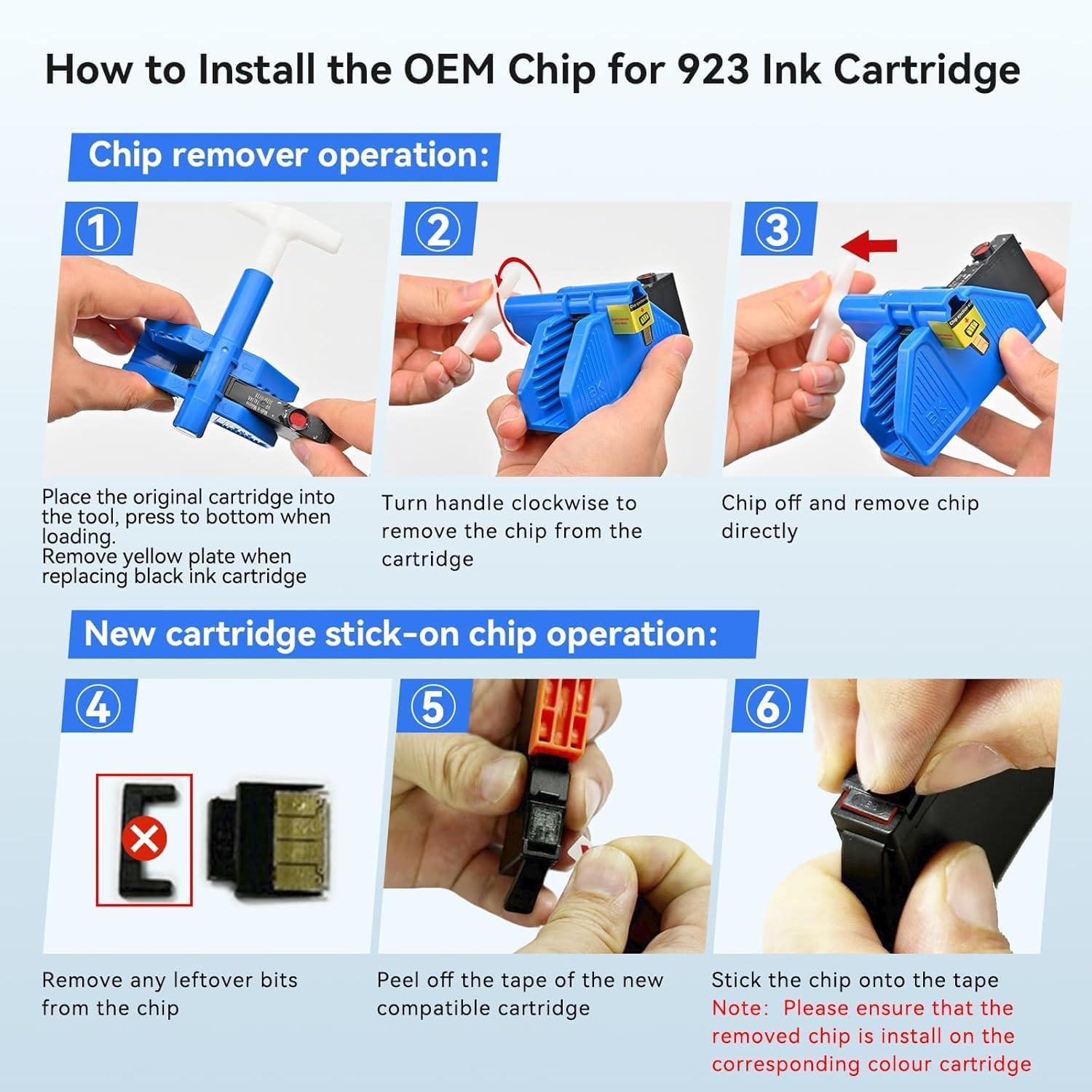 TOKYOINK 923 Ink Cartridges for