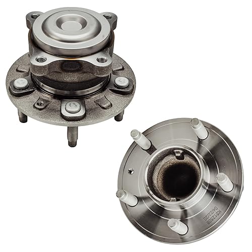 Miniatura 23 de Detroit Axle - Conjunto de 2 bujes de rodamiento de rueda delantera para Infiniti I30 I35 Nissan Altima Maxima X-Trail [5 Tapones]