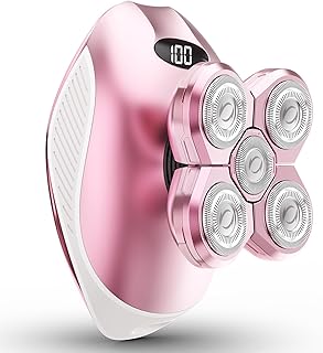 Electric Razors for Women, 5-in-1 Rechargeable Body Shaver - Waterproof Wet Dry Hair Remover - Trimmer for Lady Face Underarms Bikini,Lips,arms, Legs