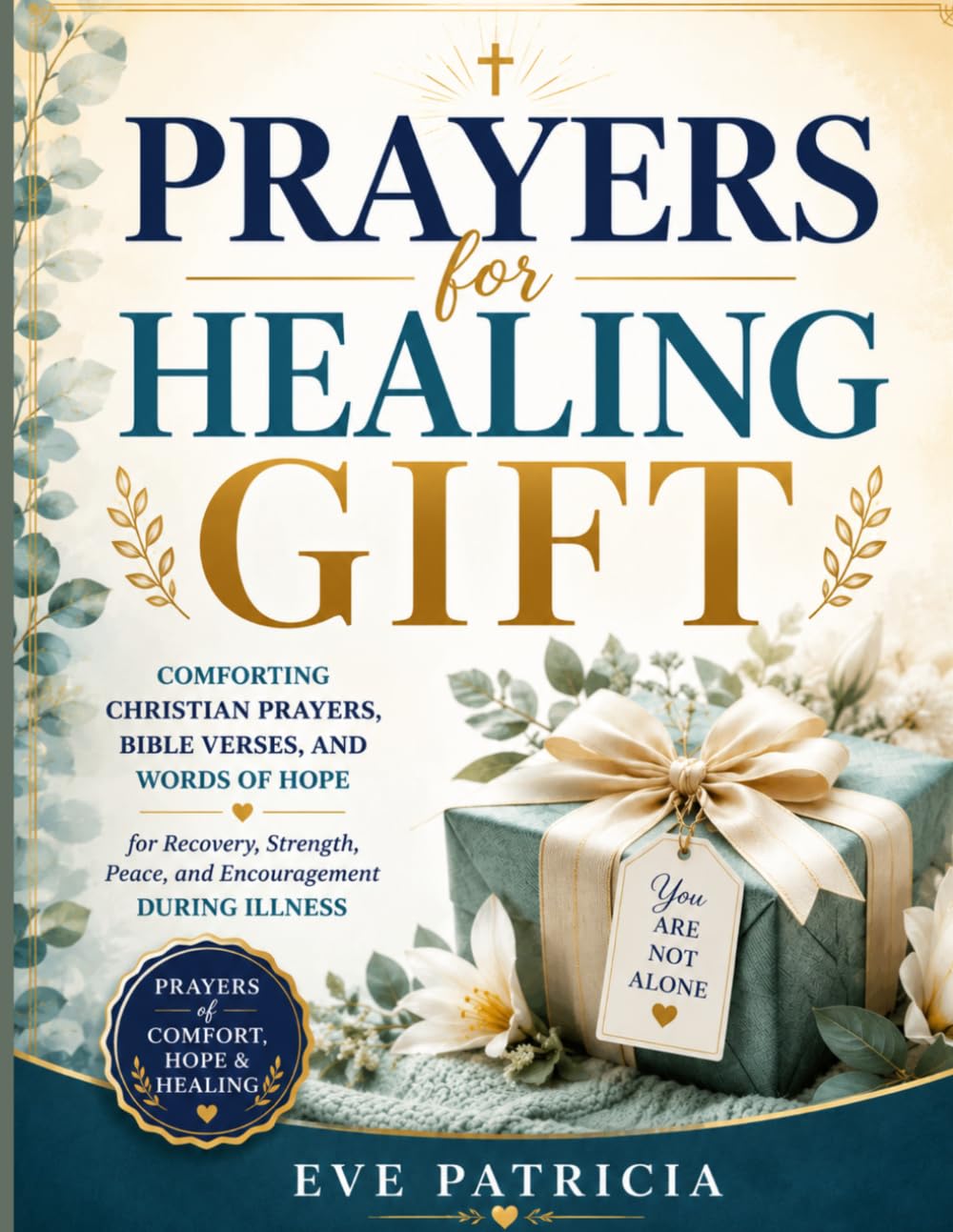 Prayers for Healing Gift: Comforting Christian Prayers, Bible Verses, and Words of Hope for Recovery, Strength, Peace, and Encouragement During Illness
