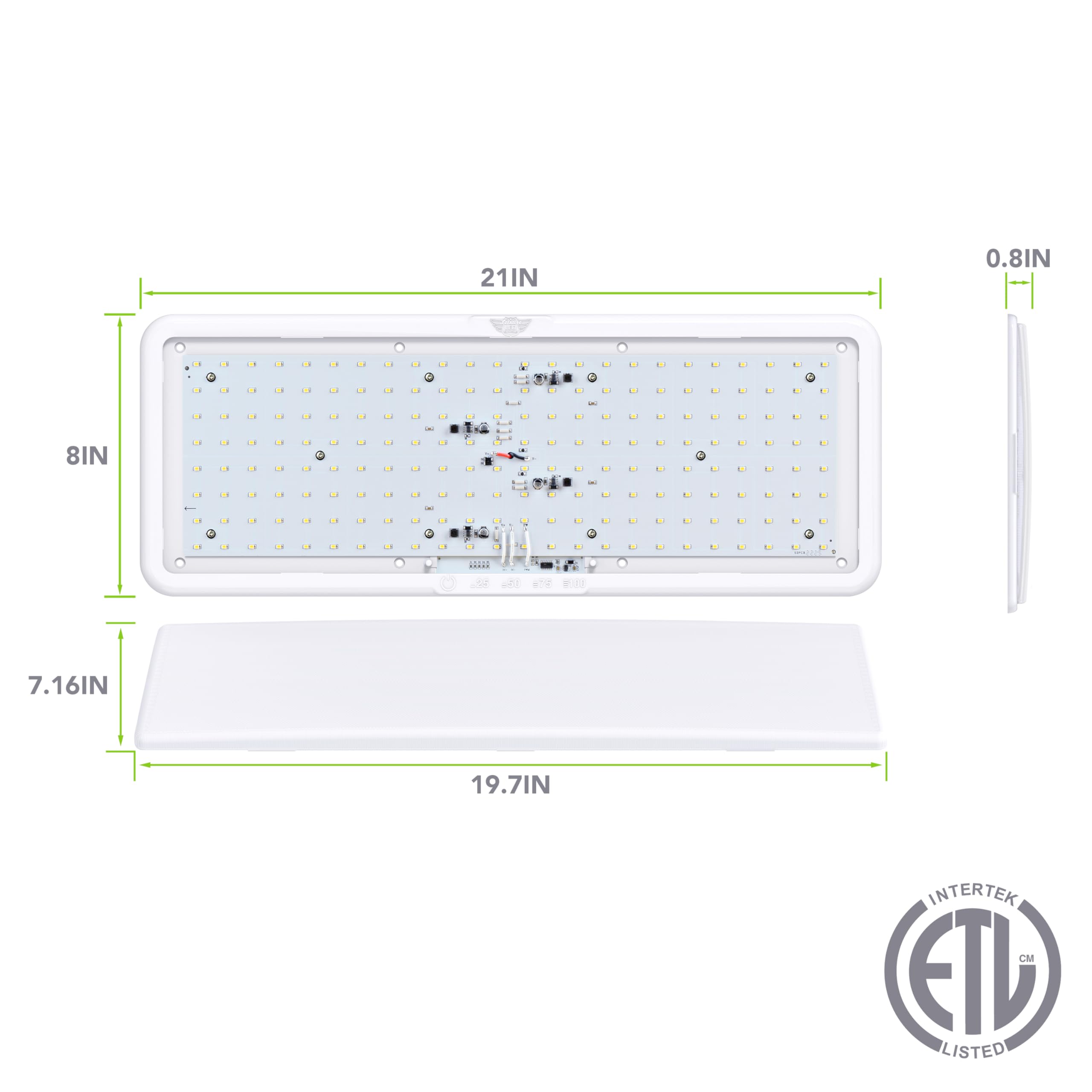 Leisure LED RV LED Ceiling Light 21
