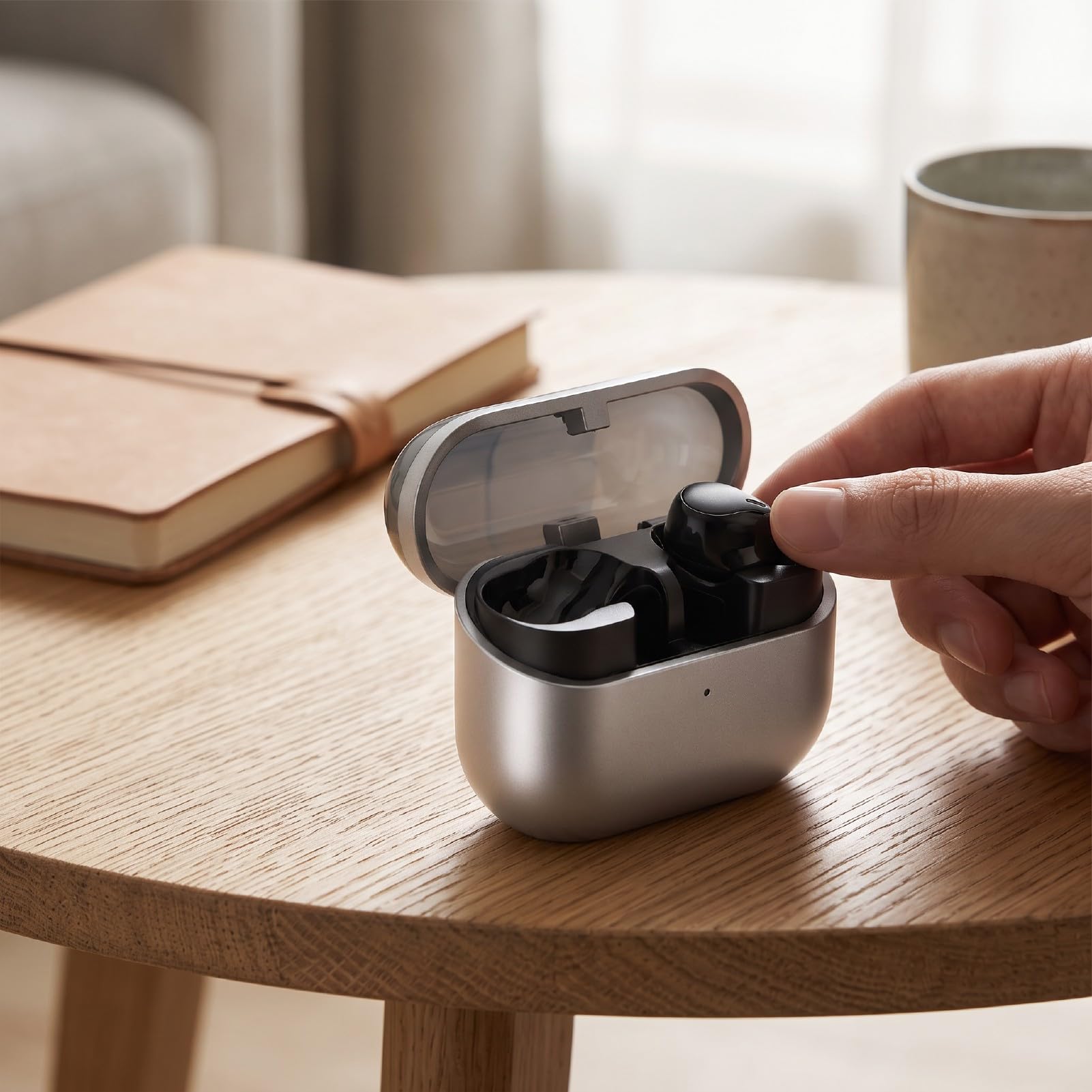 Custodia di Ricarica per Buds 3 FE, 450mAh, Ricarica USB C | Scocca in ABS, Connessione Bluetooth, Ricarica Wireless e Cablata, Ideale per il Pendolarismo e Compatibile con Buds 3 FE.